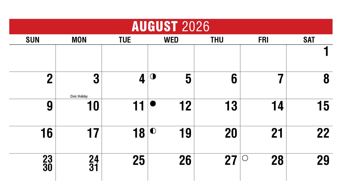 Galleria Canadian Scenic Promo Desk (Eng) Calendar - 2026